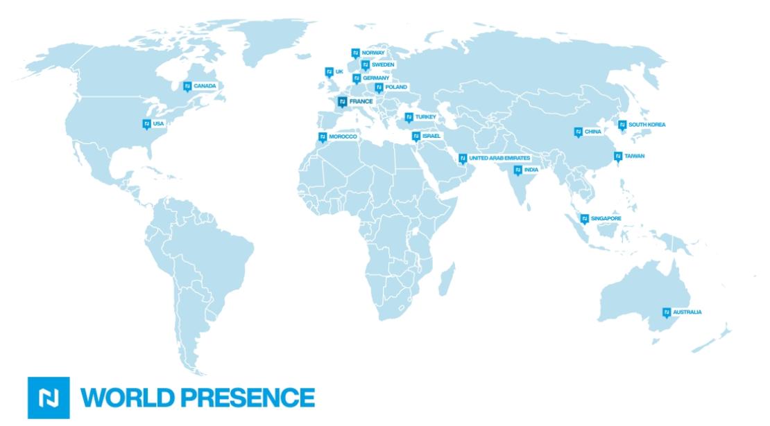 Groupe Nicomatic monde 