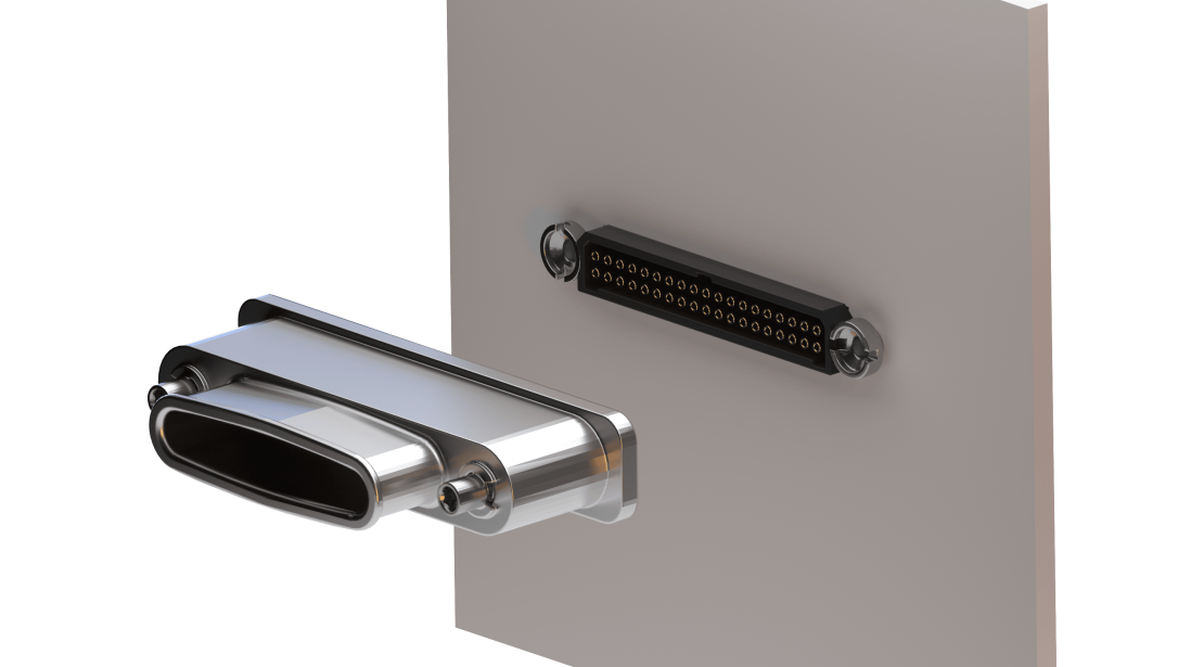 Connecteurs Backshell panneau EMM